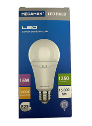 Megaman Classic LED Bulb, 15W, 3000K, 1350 Lumen, Warm White