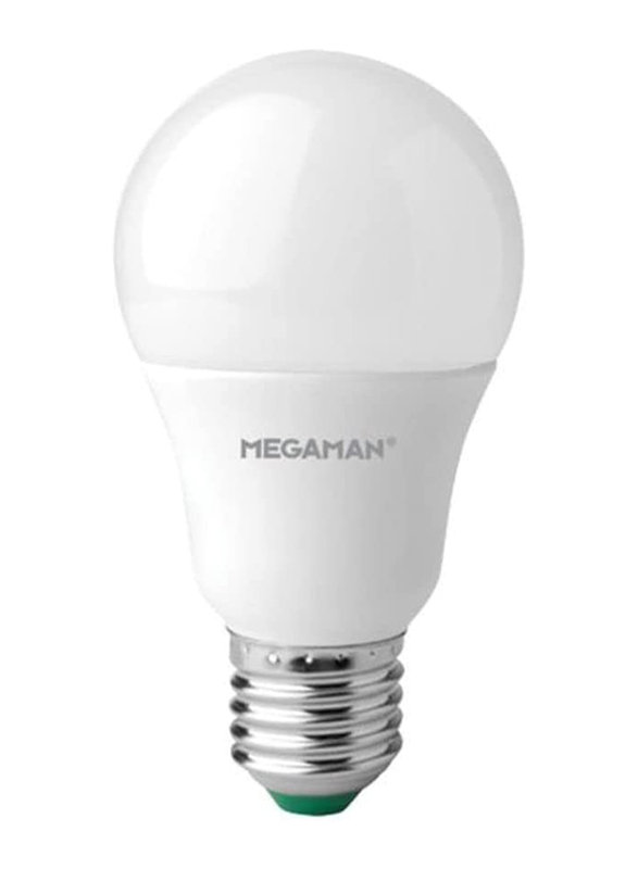 Megaman LED Bulb, 9W, 3000K, E27, 810 Lumen, YTA60, White