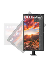 LG 31.5 Inch Ultrafine 4K LED Monitor, Middle East Version, 32UN880B, Black