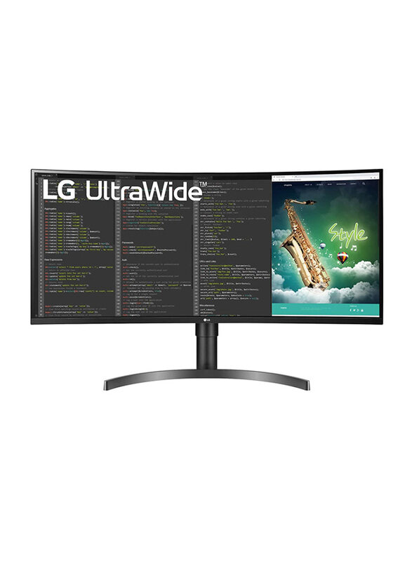 

LG 35-inch QHD Curved Ultra Wide LCD Monitor, 35WN75C, Black