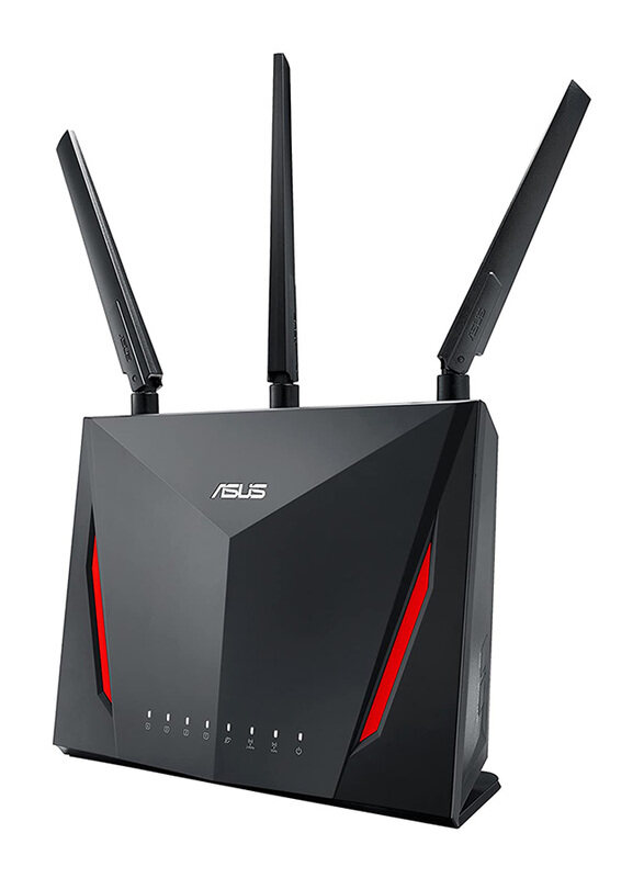

ASUS AC2900 Dual Band Gigabit Wifi Gaming Router with Mu-Mimo, RT-AC86U, Black