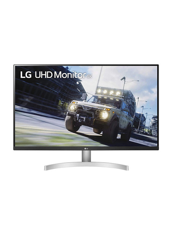 LG 32 Inch VA UHD 4K LCD Gaming Monitor, 32UN500-W, Black