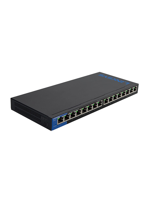 

Linksys 16-Port Desktop Gigabit Switch, LGS116, Black
