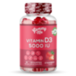 Gummy Me Vitamin D3 5000 IU Strawberry Flavor 60 Gummies