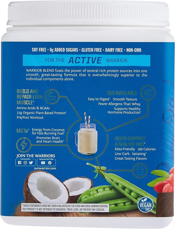 Organic Plant-Based Warrior Blend Protein 375g