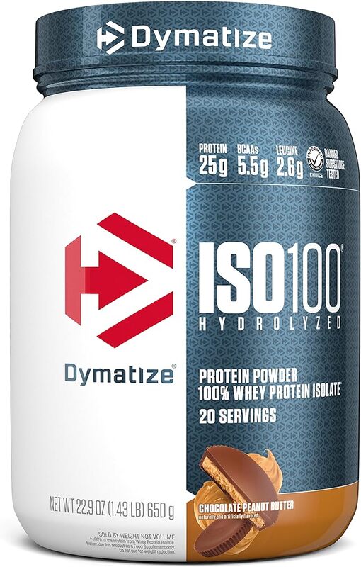 Dymatize ISO 100 Chocolate Peanut Butter 650 gm, 20 Servings