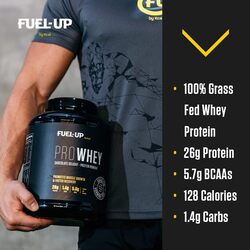 Prowhey - Grass Fed And Hormone Free Whey Protein - 26G Of Protein Per Serving - Chocolate Delight - 5Lbs