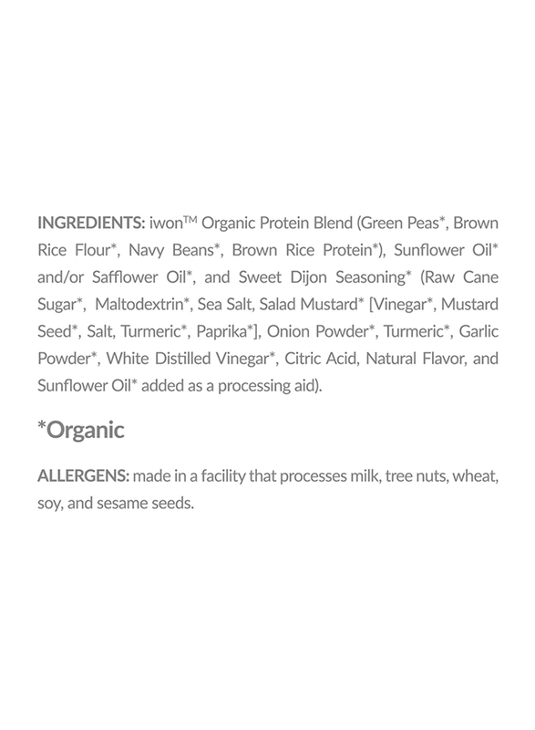 Iwon Organics Sweet Dijon Flavored Protein Stix, 42g