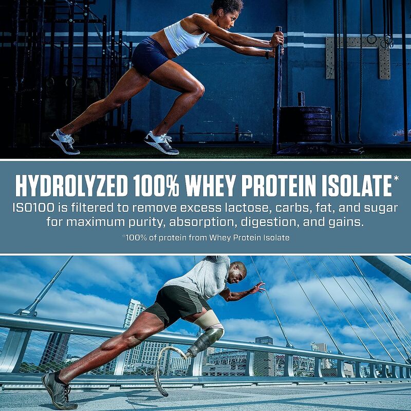 ISO 100 Hydrolyzed Protein Powder - Cookies and Cream -5LB
