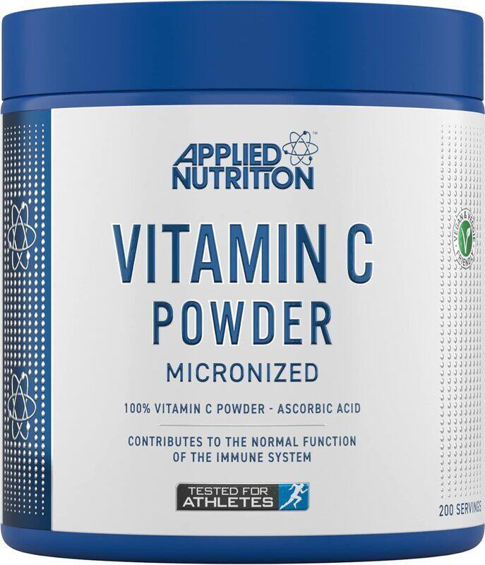 

applied nutrition VItamin C powder Micronized 200 servings