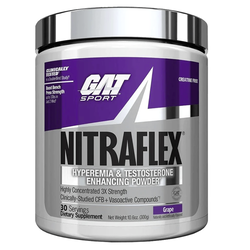 GAT SPORT Nitraflex Pre-Workout - Grape Flavor 30 svg