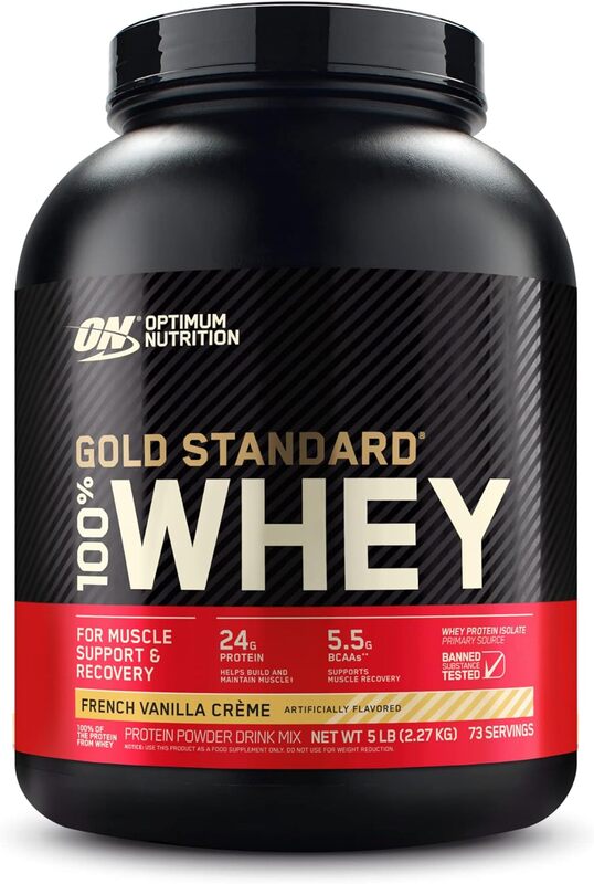 Gold Standard Whey Protein - French Vanilla Cream - 2.27 Kg