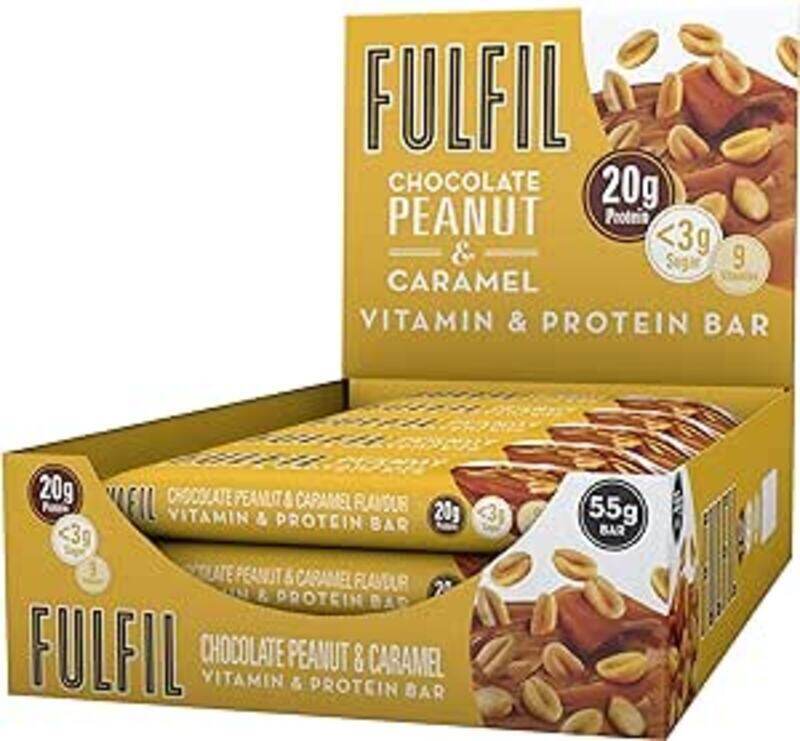 

Fulfil Protein Bar Chocolate Peanut Caramel Flavor 15 pieces