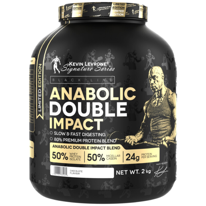 

kevin levrone Anabolic Double Impact Protein Blend Vanilla 2kg