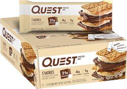 Quest Protein Bar S'mores Flavor 12 Pieces