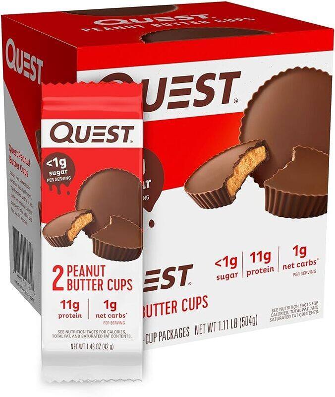 

Quest Nutrition Quest Protein Cups Peanut Butter Flavor 12 Pieces