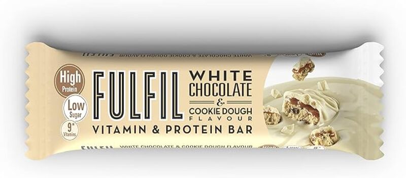 Fulfil Protein Bar White Chocolate & Cookie Dough Flavor 15 pieces