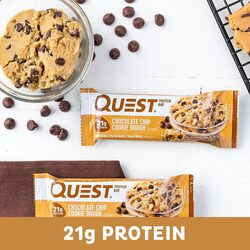 12-Piece Chocolate Chip Cookie Dough Protein Bar