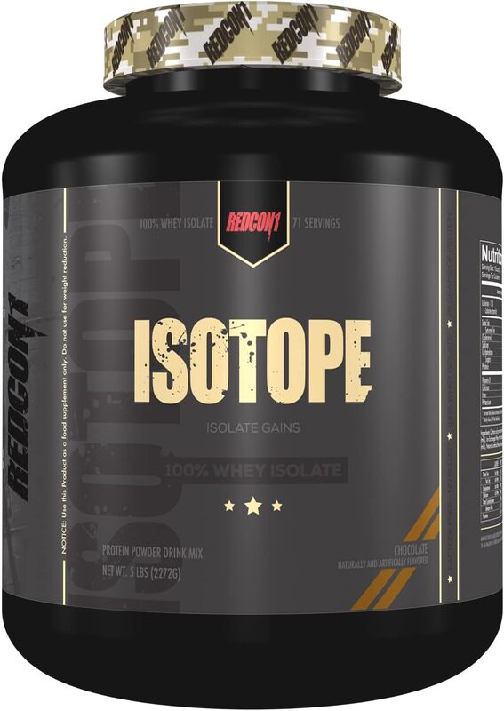 Redcon1 Isotope 5lbs Chocolate Whey Protein Powder