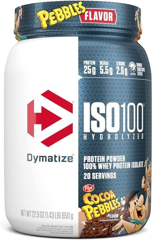 

Dymatize ISO 100 Coco Pebbles 650 gm, 20 Servings