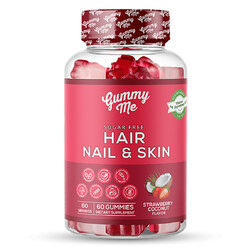Gummy Me Hair Nail & Skin Strawberry Coconut Flavor 60 Gummies