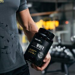 PROWHEY - Grass Fed and Hormone Free Whey Protein - 27g of protein per serving - Gourmet Vanilla - 2lb