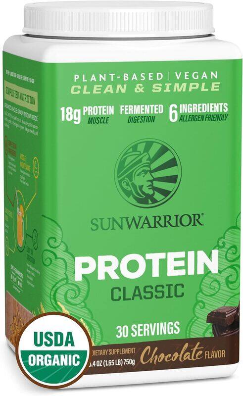 

Sunwarrior Protein Classic Chocolate 750 g