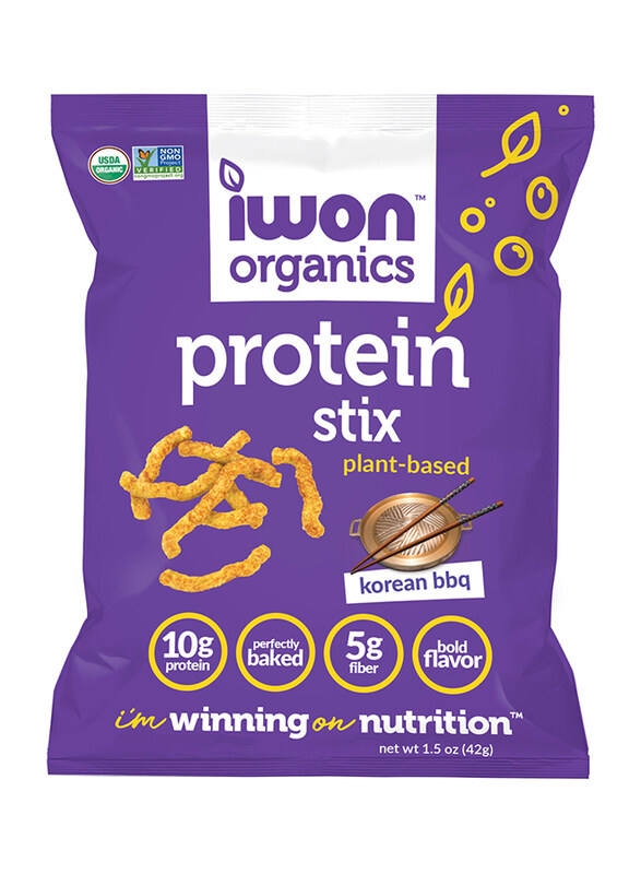 

Iwon Organics Korean BBQ Flavored Organic Protein Stix, 42g
