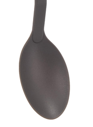 Flamingo 15-inch Alloy Steel Serving Spoon, FL4504KW, Black