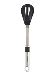 Flamingo Slotted Spoon, Silver/Black