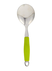 Flamingo 11-inch Rice Spoon, FL4540KW, Green/Silver