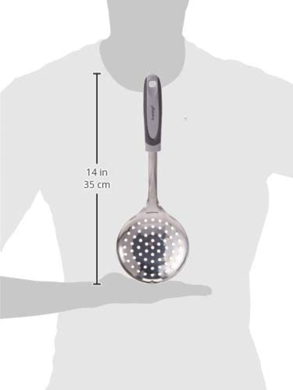 Flamingo Stainless Steel Skimmer, Grey/Silver