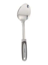 Flamingo U-Shape Stainless Steel Solid Spoon, FL4533KW, Grey/Silver