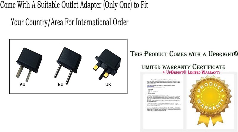 Upbright New Global Cigarette Lighter Plug AC/DC Adapter for Booster, Black