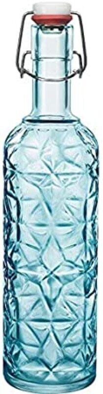 

Bormioli Rocco Blue Oriente Bottle, Pack of 3