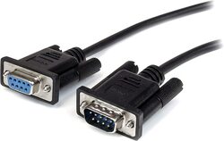 Startech 3-Meter Straight Through DB9 RS232 Serial VGA Cable, USB Type A Male to USB VGA, Black