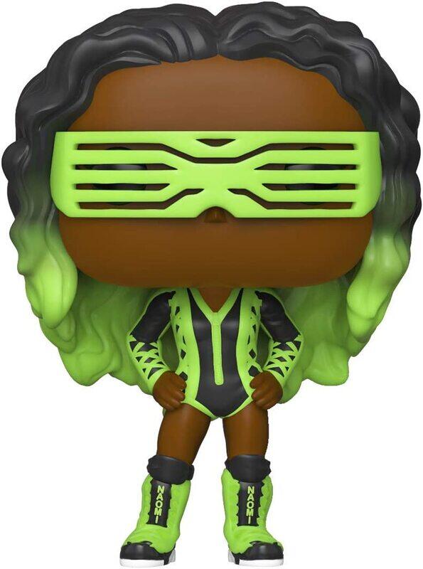 

Funko 46846 POP WWE: Naomi with GW Chase Collectible Toy, Green/Brown