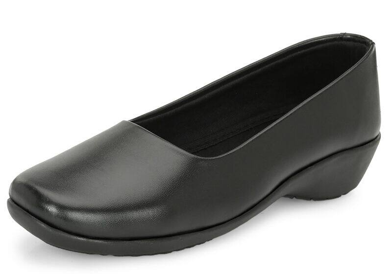 

Karaddi Womens Formal Shoes 6099 Women's Office Shoe Ballet Flat, Black, 37 EU