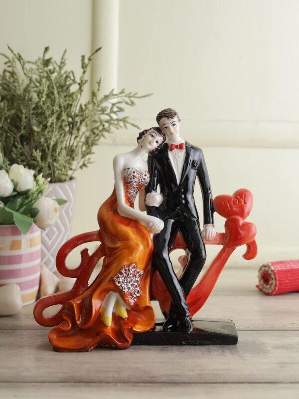 

CraftVatika Romantic Love Couple Sculpture Figurine, Multicolour