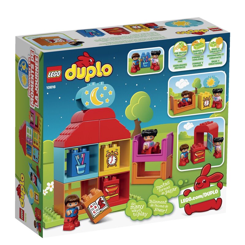 Lego Duplo My First Playhouse Toy, 25 Pieces, Ages 18+ Months