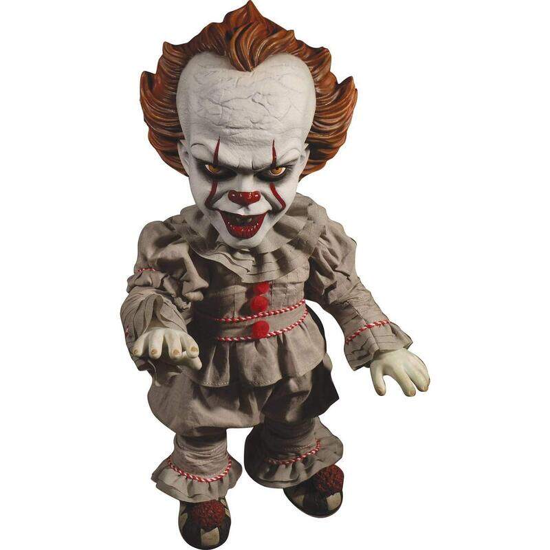 

Mezco Designer Series It 2017 Mega Scale Talking Pennywise Figure, Ages 15+