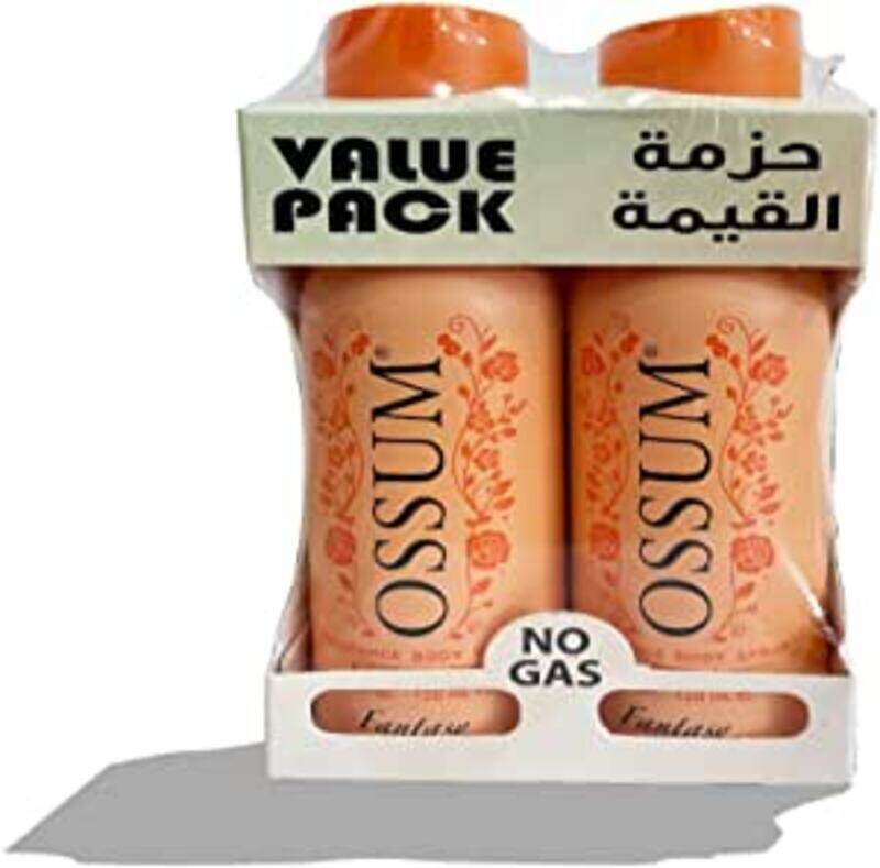 

OSSUM Body Spray Fantasy 120 ML, Pack of 2