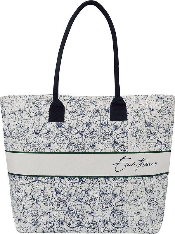 

Earthsave All Purpose Tote- Flower Garden Handbag