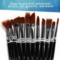 INFINITY Watercolor painting brush,12 Set