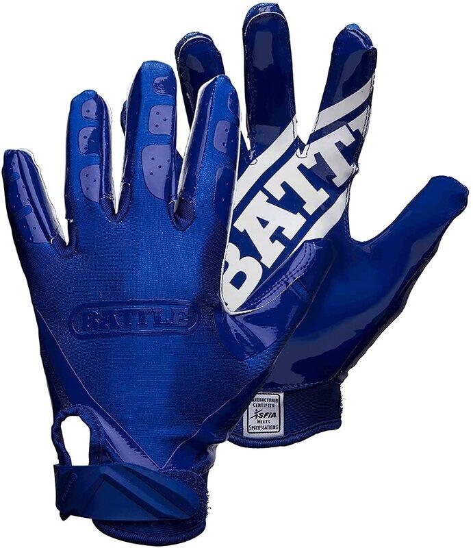 

Battle Ultra-Stick Receiver Gloves, Medium, Black/Black