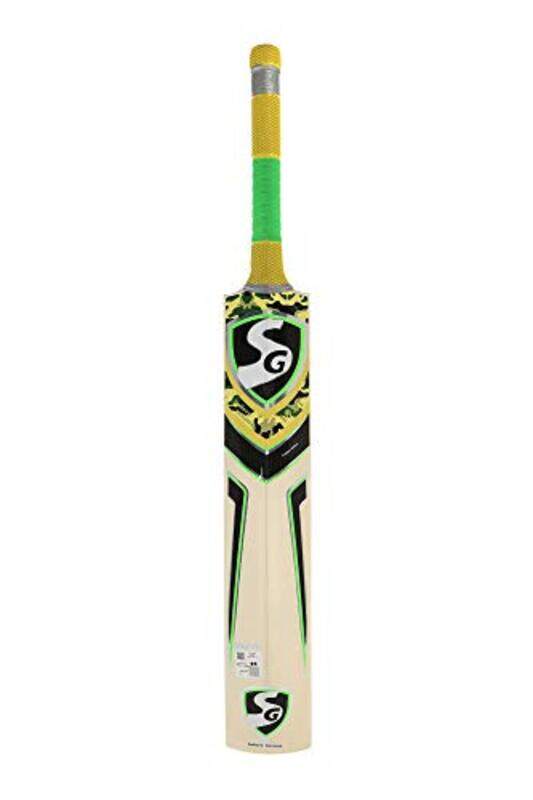 

SG Full Size Short Handle Profile Wood Extreme Cricket Bat, Full Size, Multicolour