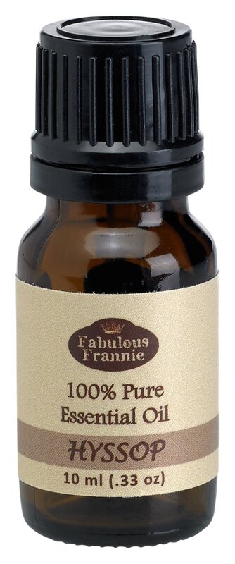 Fabulous Frannie Hyssop 100% Pure Undiluted Essential Oil, 10ml