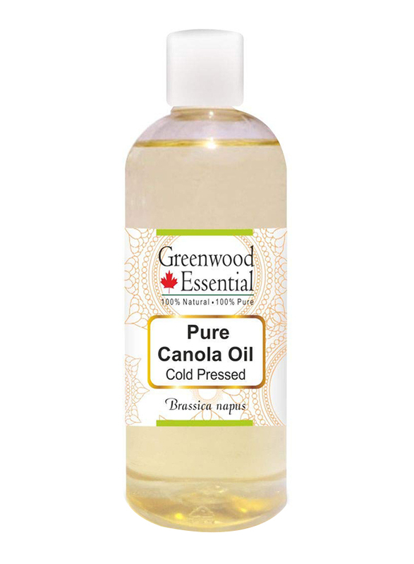 Greenwood Essential Pure Canola Oil for Hair and Skin, 200ml