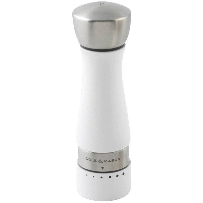 Pepper Mill White/silver