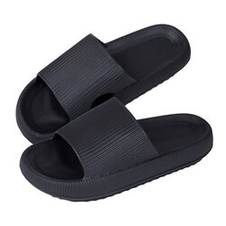 MoneRffi Slippers Women Men,Shower Sandal Pillow Slides Open Toe Thick Sole Sandals House Slipper